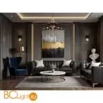 Бра с черным тканевым плафоном Lumion Е14 40W 220V DEMETRA 8406/1W - Фото 0