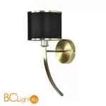 Бра с черным тканевым плафоном Lumion Е14 40W 220V DEMETRA 8406/1W
