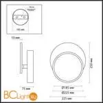 Бра Lumion DEVIN 5627/9WL - Фото 0