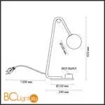 Настольная лампа Lumion DEXTER 6500/1T - Фото 0