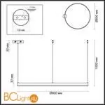 Подвесной светильник Lumion ECHO 6530/67L - Фото 0