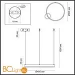 Подвесной светильник Lumion ECHO 6531/34L - Фото 0