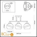 Люстра Lumion Eden 4547/3C - Фото 1