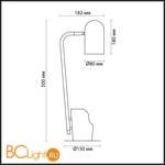 Настольная лампа Lumion Ejen 3688/1T - Схема