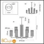 Люстра Lumion ELLOW 6527/9 - Фото 0