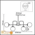 Люстра Lumion ELRONA 8375/9C - Фото 1