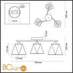 Люстра Lumion ELSA 5218/3C - Фото 0