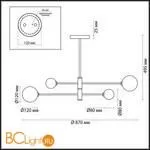 Люстра Lumion Estelle 5225/4C - Фото 0