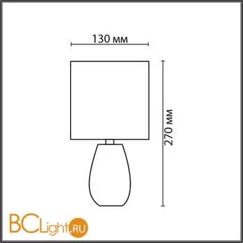Настольная лампа Lumion EVANA 8173/1T - Фото 0