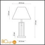 Настольная лампа Lumion Fletcher 5290/1T - Фото 0