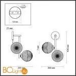 Бра Lumion Geneva 5292/2W - Фото 0