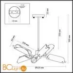 Люстра Lumion GEORGIA 6537/6C - Фото 0