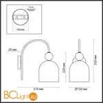 Бра Lumion Gillian 4589/1W - Фото 1