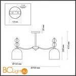 Люстра Lumion Gillian 5235/5C - Фото 0