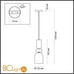 Подвесной светильник Lumion Gillian 5235/1 - Фото 0