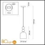 Подвесной светильник Lumion Gillian 5235/1A - Фото 0