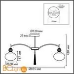 Люстра Lumion GLORIYA 8272/8C - Фото 0