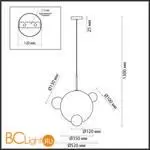 Подвесной светильник Lumion GLOW 6516/1 - Фото 0