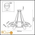 Люстра Lumion Harper 4444/6 - Фото 2