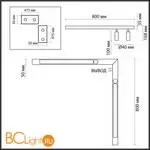 Потолочный светильник Lumion HAWK 5690/19CL - Фото 0