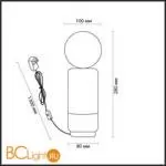 Настольный светильник Lumion HIMIKO new 5669/1T - Фото 0