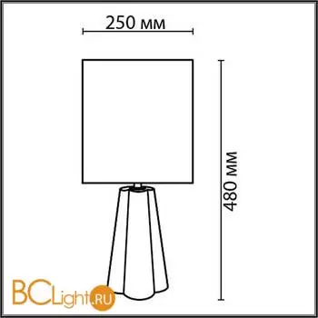 Настольный светильник Lumion HINAMI new 8125/1Т - Фото 0