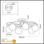 Люстра Lumion Holly 4538/6C - Фото 1