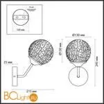 Бра Lumion Hugo 4493/1W - Фото 1