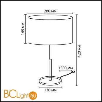 Настольная лампа Lumion IRISA 8358/1T - Фото 0