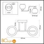 Люстра Lumion JANET 5217/2C - Фото 0