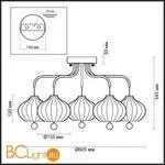 Люстра Lumion Juliet 4458/5C - Фото 1