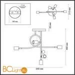 Люстра Lumion Karma 4542/6C - Фото 2