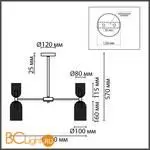 Люстра Lumion KASSIA new 6586/10 - Фото 0