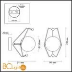 Бра Lumion Kennedy 4467/1W - Фото 1