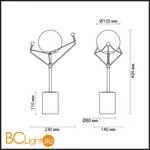 Настольная лампа Lumion Kennedy 4467/1T - Фото 1