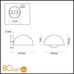 Настенный светильник Lumion KENT 5293/1W - Фото 0