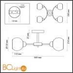 Люстра Lumion KODI 5647/4C - Фото 1