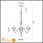 Люстра Lumion LAKE 5295/5 - Фото 0