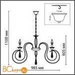 Люстра Lumion LAOKA new 8032/10 - Фото 0