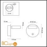 Бра Lumion LARK 5633/7WL - Фото 0