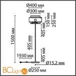 Торшер Lumion LAUNA new 8043/1F - Фото 0