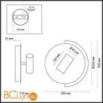 Бра Lumion LIBRA 5687/8WL - Фото 0