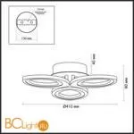 Потолочный светильник Lumion Lulu 4574/60CL - Фото 1