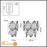 Бра Lumion LUPINE 6529/2W - Фото 0