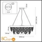 Люстра Lumion LUX 6528/6 - Фото 0