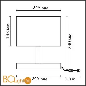 Настольная лампа Lumion MADERANA new 8202/1T - Фото 0