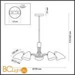 Люстра Lumion Madison 4540/5C - Фото 1