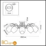Люстра Lumion MARCELA 4594/8C - Фото 0
