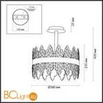 Ппотолочный светильник Lumion MARGOT 5267/4C - Фото 0