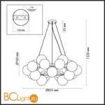 Люстра Lumion MELONA 6508/20 - Фото 0